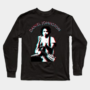 Daniel Johnston guitar Long Sleeve T-Shirt